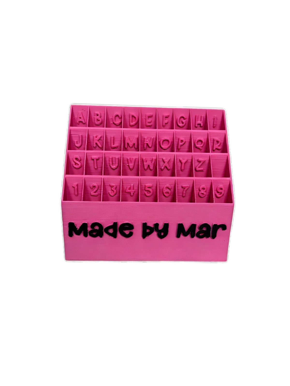 Hand Stamping Metal Stamp Organizer | A-Z & Number Holder