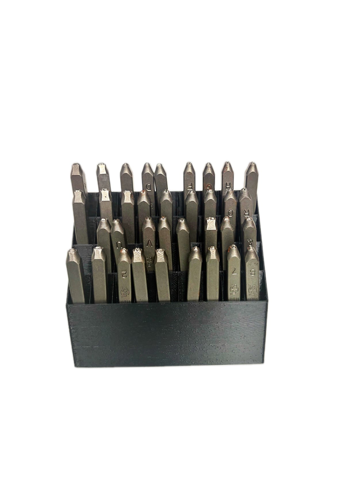 Hand Stamping Metal Stamp Organizer | A-Z & Number Holder