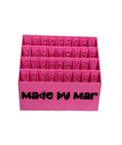Customizable Hand Stamp Organizer | Personalized Stamp Holder | Add Logo
