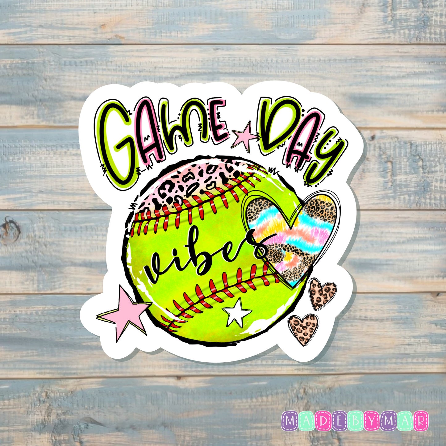 Game Day Vibes |Sticker or Magnet |Sports Support