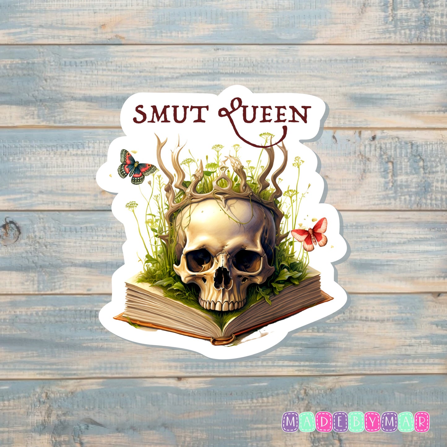 Smut Queen |Sticker or Magnet | Book Reader Gift