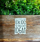 IDK IDC and IDGAF, Sarcasm Quote, Die Cut Vinyl Sticker, Funny Humor, Water Resistant, Adult Humor |Sticker or Magnet