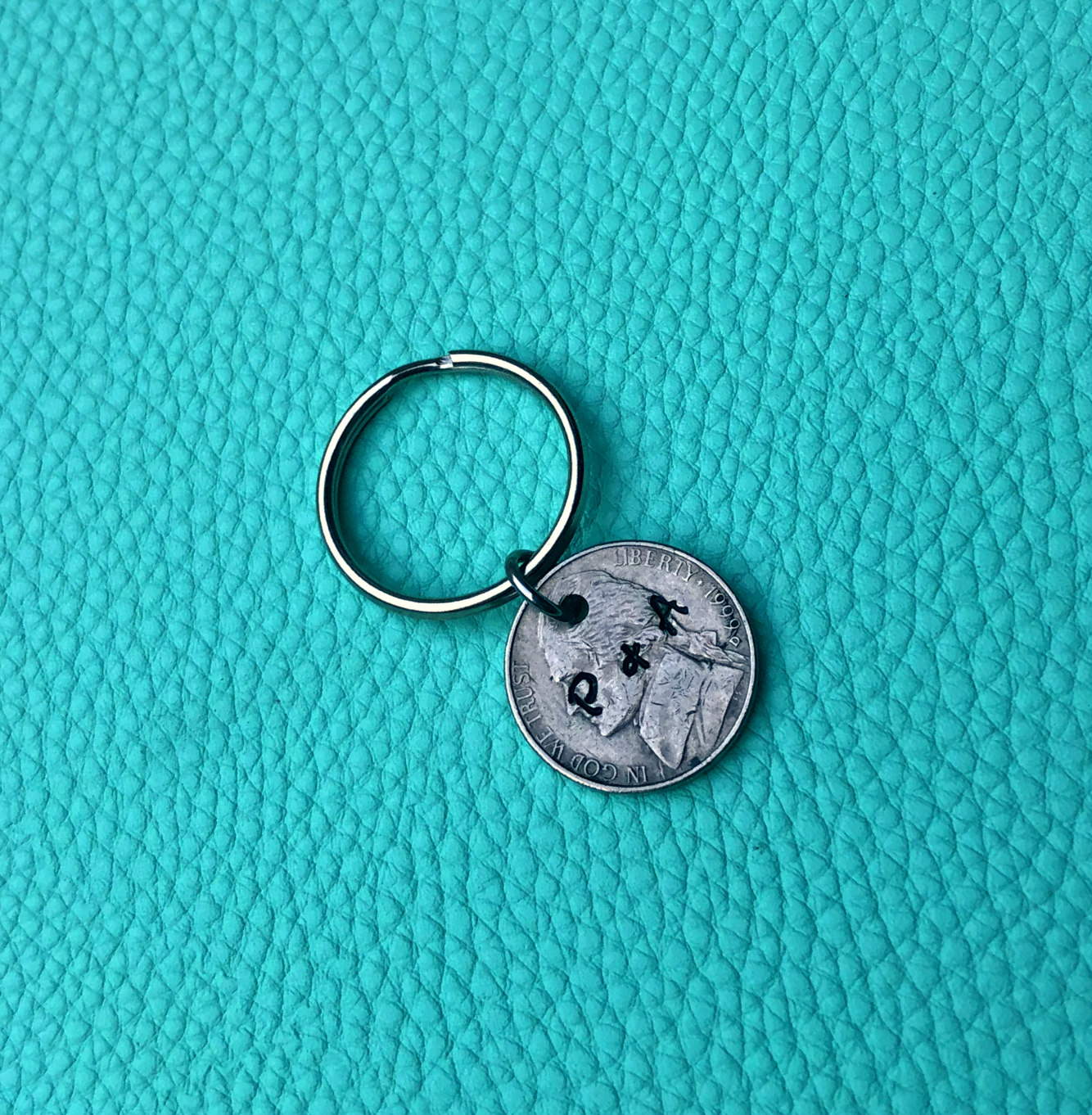 5th Anniversary Key Chain-Handmade by Marlayna