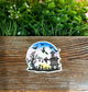 Spooky Scenery, Die Cut Vinyl Sticker, Boho Fun, Water Resistant, Halloween Ghost Cemetery |Sticker or Magnet