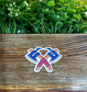 Double Axes |Lightweight Vinyl Sticker or Magnet |Refrigerator Fridge Car |Ax Throwing |Medieval |Viking Weapon |Sticker or Magnet