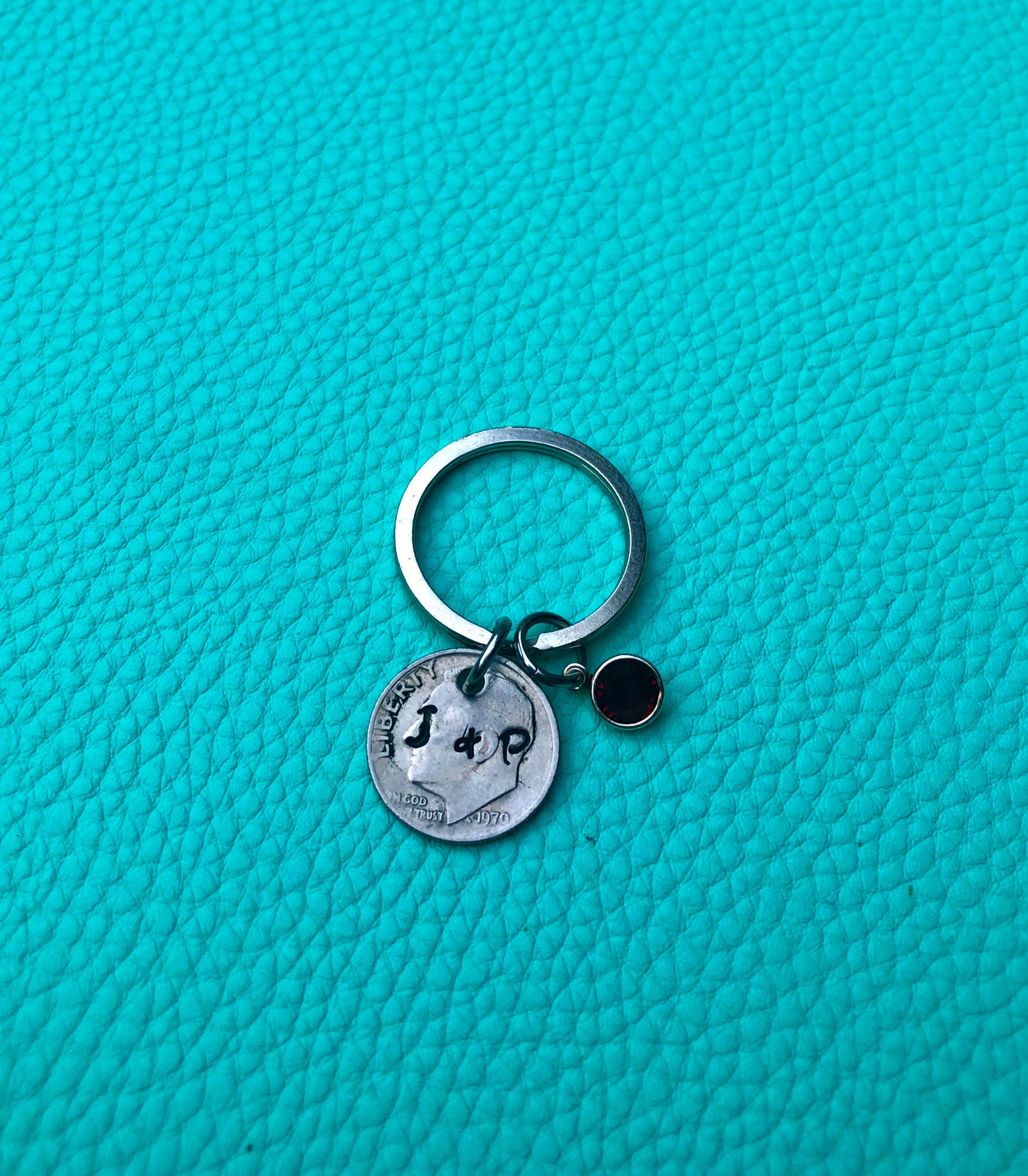 10th Anniversary Key Chain-Handmade by Marlayna