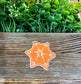 Gingerbread Star, Die Cut Vinyl Sticker, Water Resistant, Christmas Cookie, Vintage Decor |Sticker or Magnet