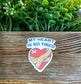 My Heart is So Tired, Die Cut Vinyl Sticker, Water Resistant, Bandaged Heart, Heartbreak, Break Up Loss |Sticker or Magnet