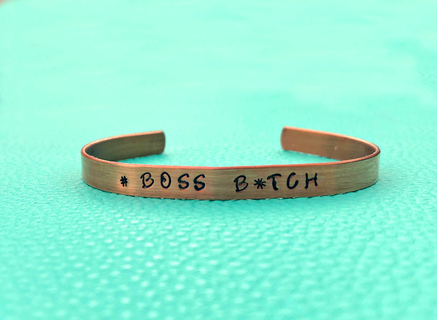 Stackable Hand Stamped Bracelet Cuffs-Handmade by Marlayna