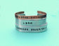 BLM Hand Stamped Cuff Bracelet-Handmade by Marlayna