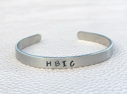 Crazy Cat Lady Hand Stamped Cuff Bracelet-Handmade by Marlayna