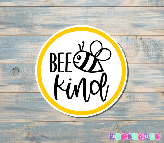 Bee Kind Sticker |Sticker or Magnet