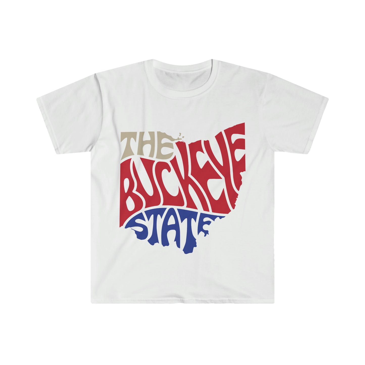 The Buckeye State T-Shirt, Unisex Softstyle T-Shirt