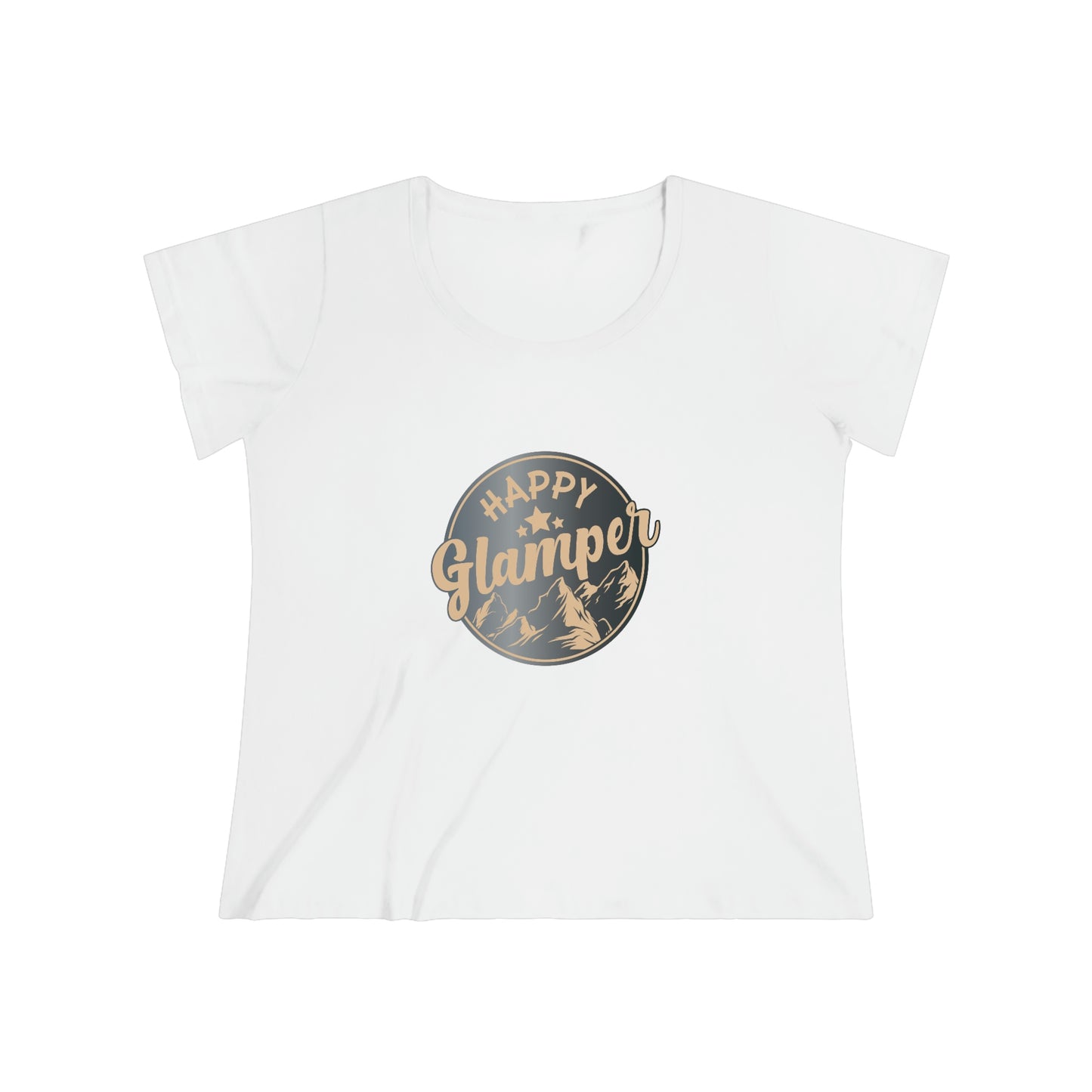 Happy Glamper Women's Curvy Tee