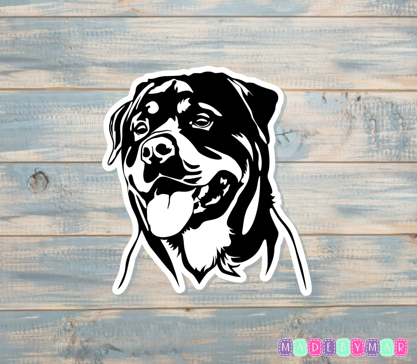 Rottweiler Sticker |Sticker or Magnet