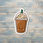 Kawaii Frozen Coffee Sticker |Sticker or Magnet