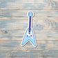 Kawaii Music Electric Guitar Sticker |Sticker or Magnet