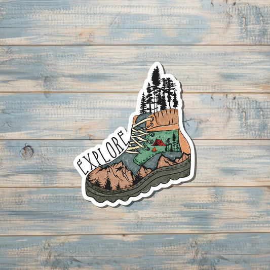 Explore Hiking |Sticker or Magnet