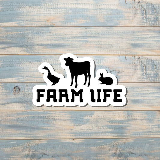 Farm Life Sticker |Sticker or Magnet