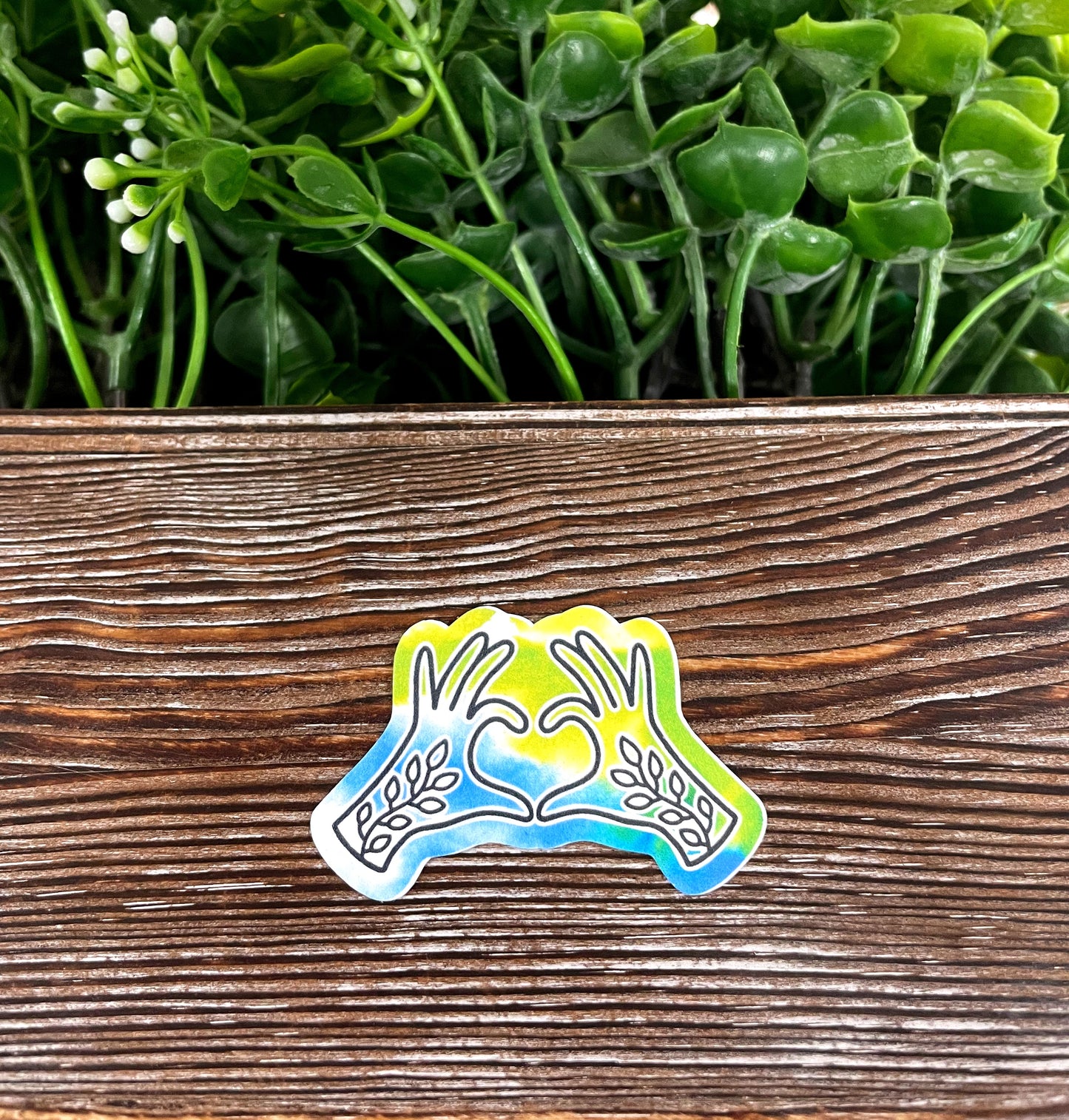 Healing Hands, Die Cut Sticker, Graphic Art Sticker, Vinyl, , Boho Fun |Sticker or Magnet