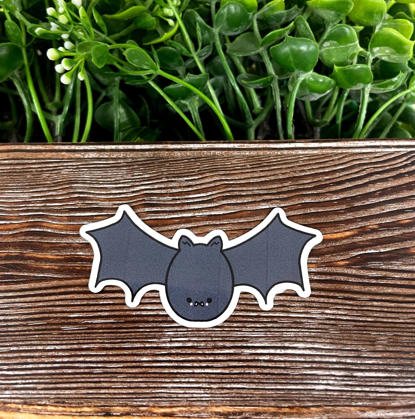Cute Black Bat, Die Cut Sticker, Graphic Art Sticker, Vinyl, , Inspire Motivate |Sticker or Magnet