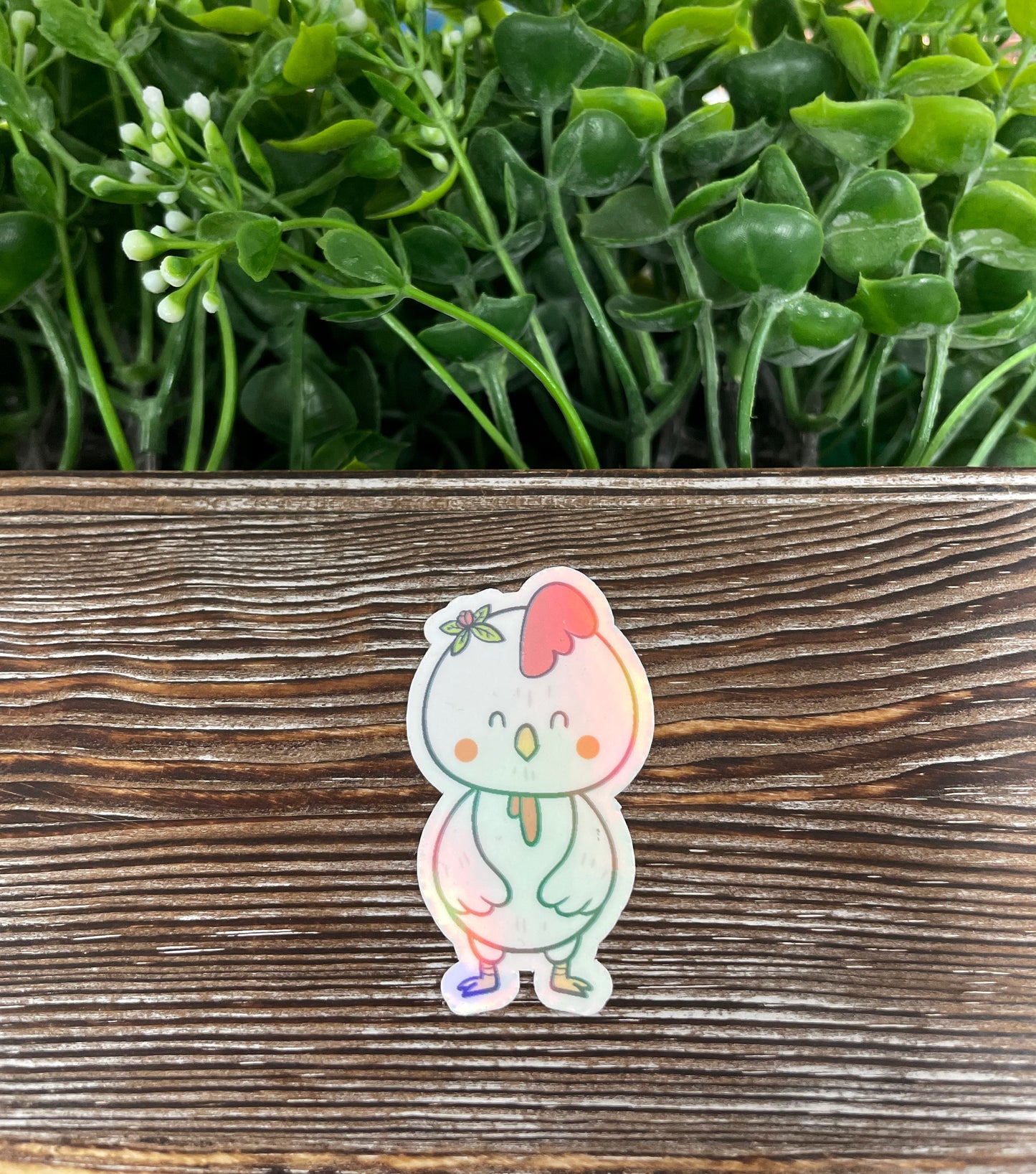 Cute Rooster Sticker |Sticker or Magnet
