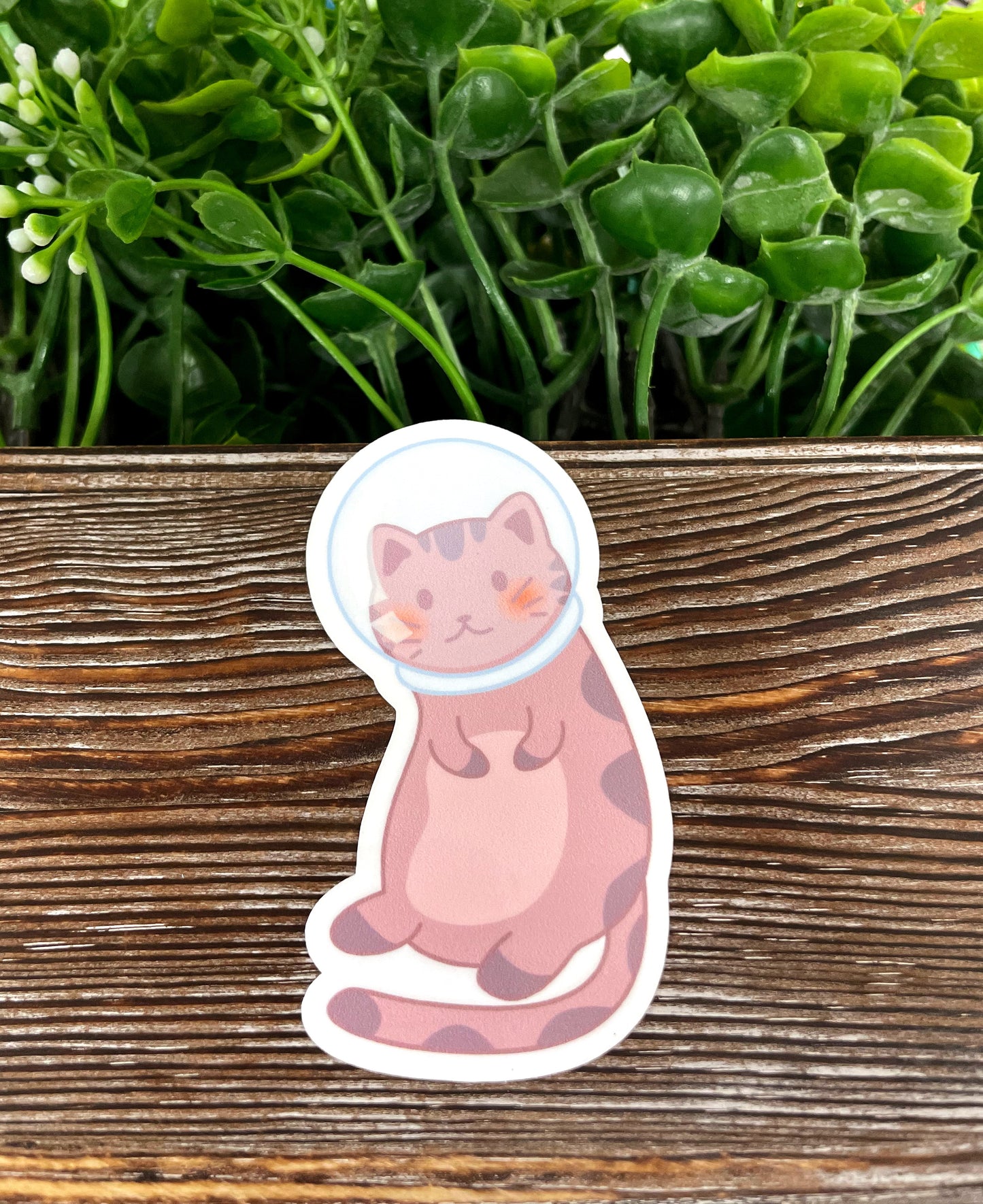 Astronaut Cat Sticker |Sticker or Magnet
