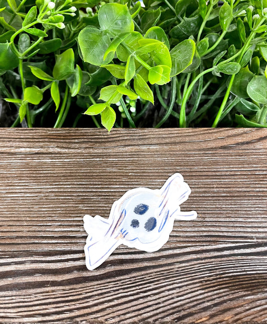 Skull Candy, Die Cut Vinyl Sticker, Boho Fun, Water Resistant, Spooky Halloween, Gothic Wedding |Sticker or Magnet