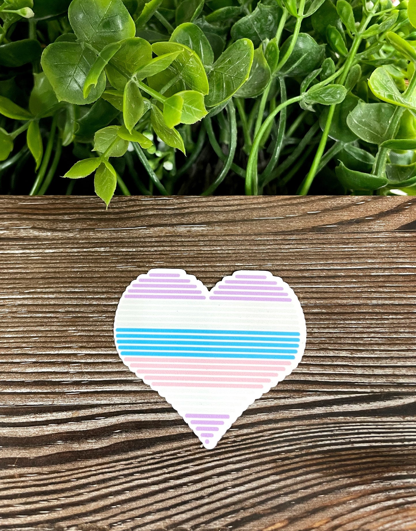 LGBT Intersex Heart Sticker |Sticker or Magnet