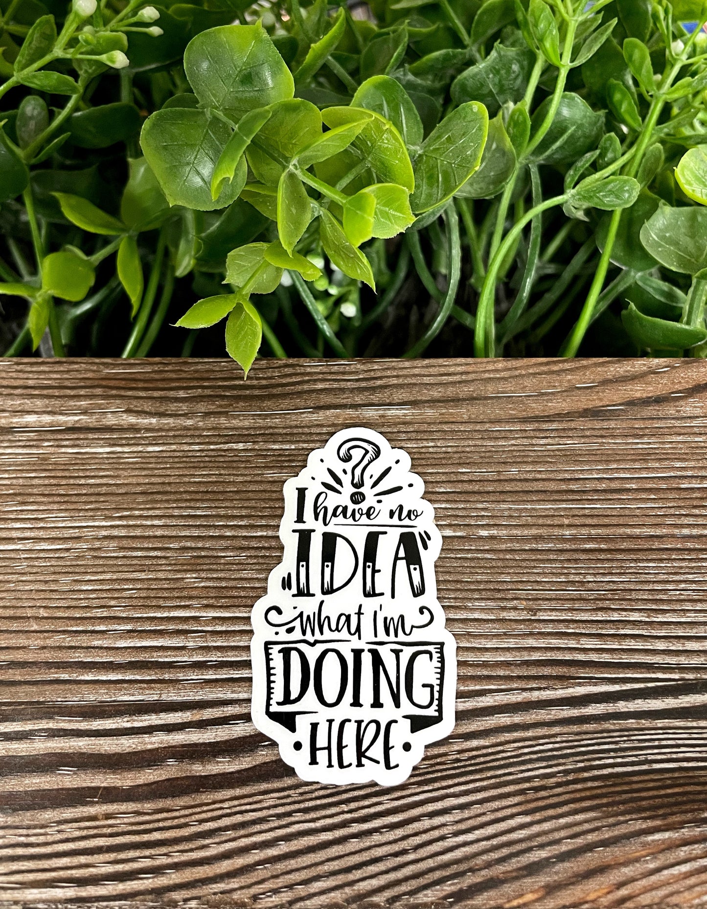 Sarcastic Sticker, Die Cut Vinyl Sticker, Boho Fun, Water Resistant, Snarky Sarcasm Witty Quote, Funny Saying |Sticker or Magnet