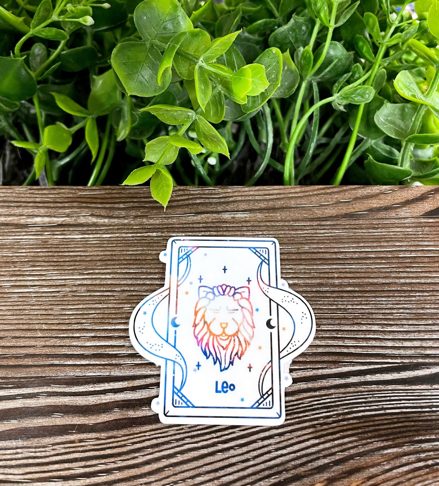 Leo Zodiac Tarot Card | Sticker or Magnet