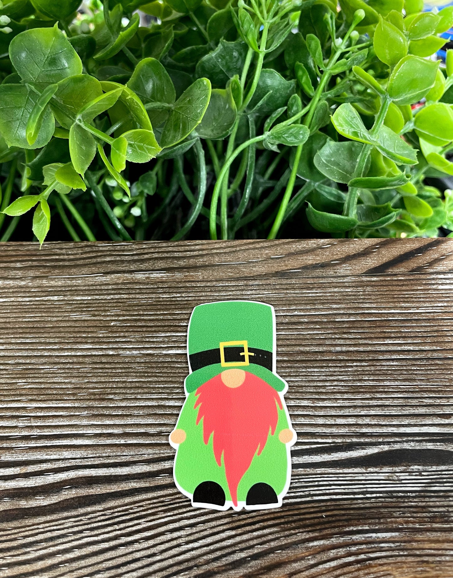 Irish Bearded Gnome Sticker |Sticker or Magnet