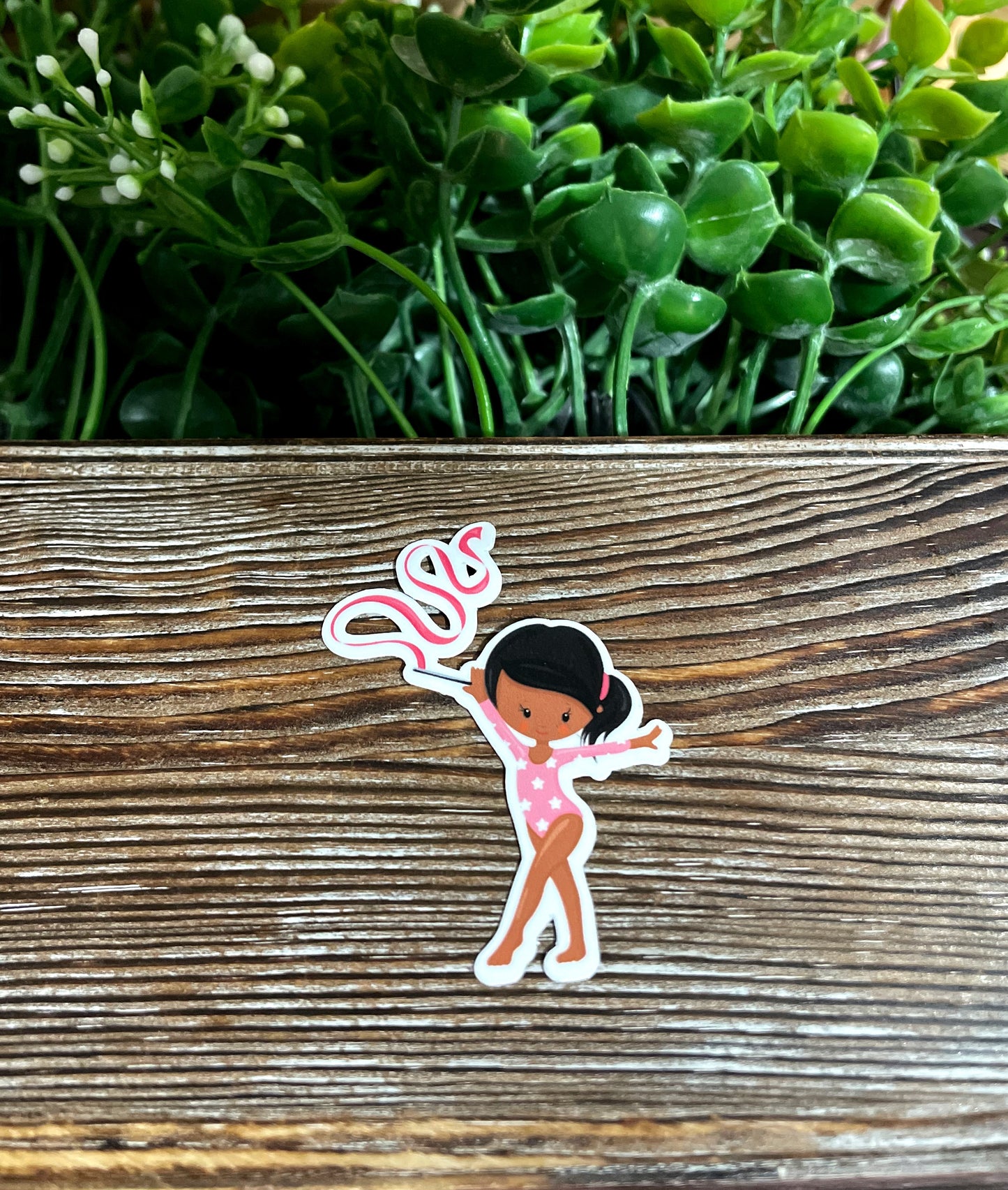 Rhythmic Dancer, Die Cut Vinyl Sticker, Water Resistant, Gym Mom, Ribbons Gymnastics |Sticker or Magnet