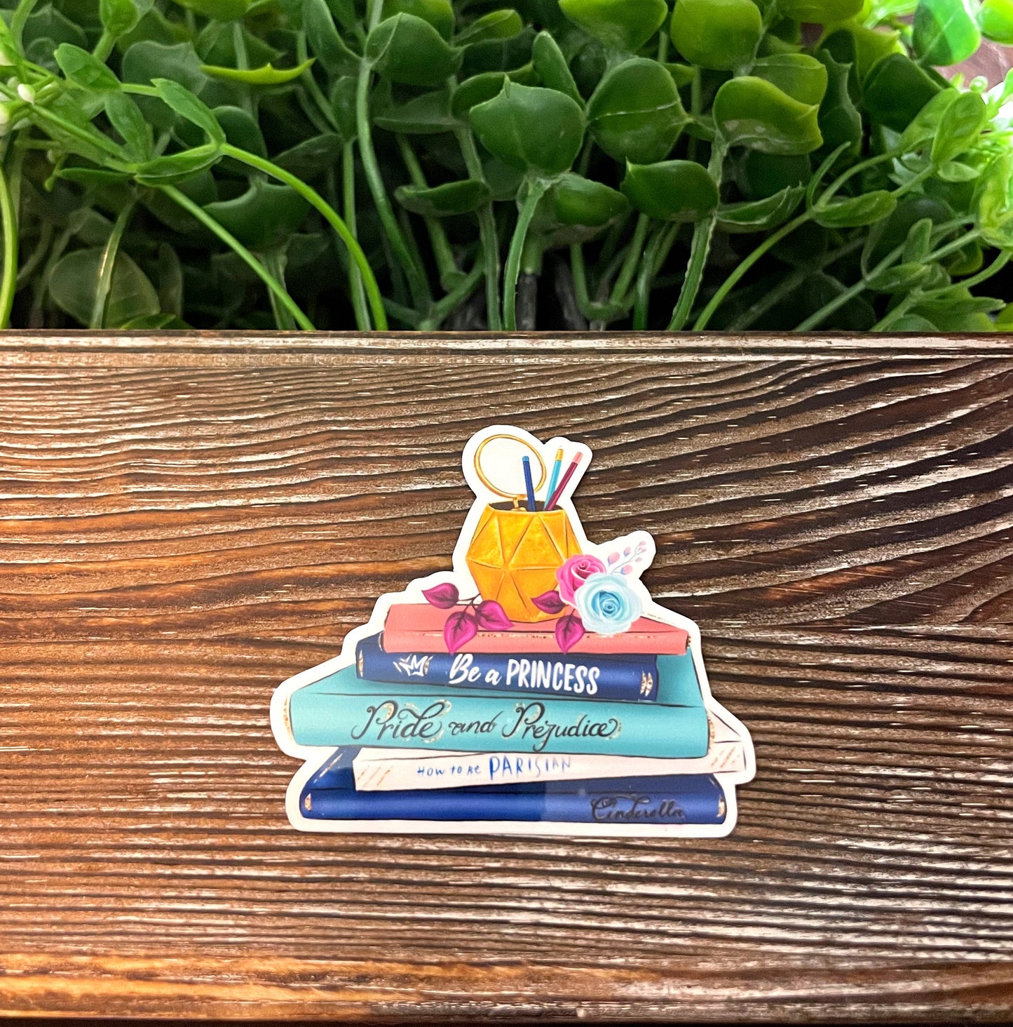 Classics Books Sticker Stack |Reading Sticker or Magnet |Refrigerator Fridge Car |Motivational Empower |Love to Read |Teacher Vintage |Sticker or Magnet