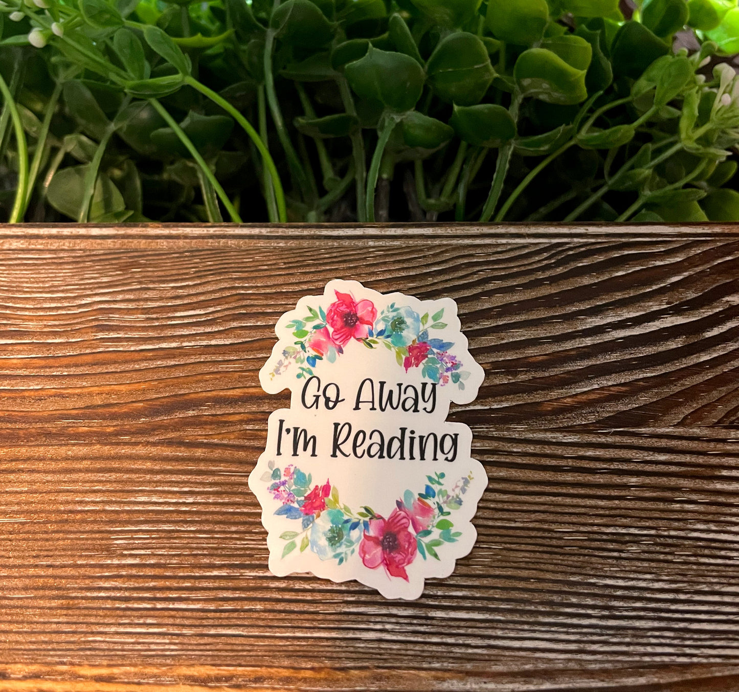 Reading Sticker |Vinyl Sticker or Magnet |Refrigerator Fridge Car |Learn Knowledge |Love to Read Books |Gift for Reader |Funny Quote |E-Reader |Sticker or Magnet