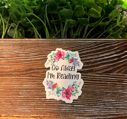 Reading Sticker |Vinyl Sticker or Magnet |Refrigerator Fridge Car |Learn Knowledge |Love to Read Books |Gift for Reader |Funny Quote |E-Reader |Sticker or Magnet
