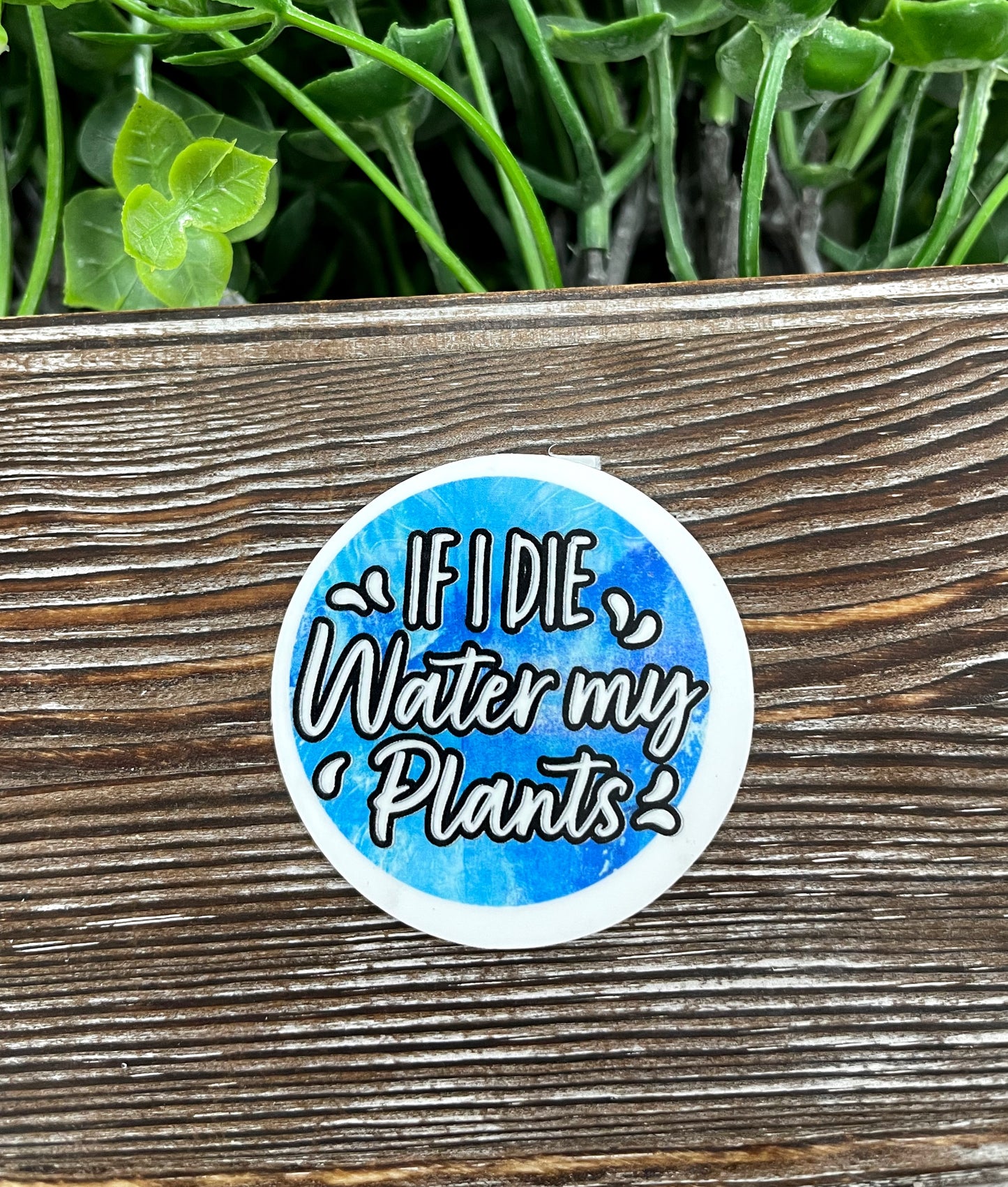 Plant Lover Die Cut Sticker, Graphic Art Sticker, Vinyl, |Sticker or Magnet