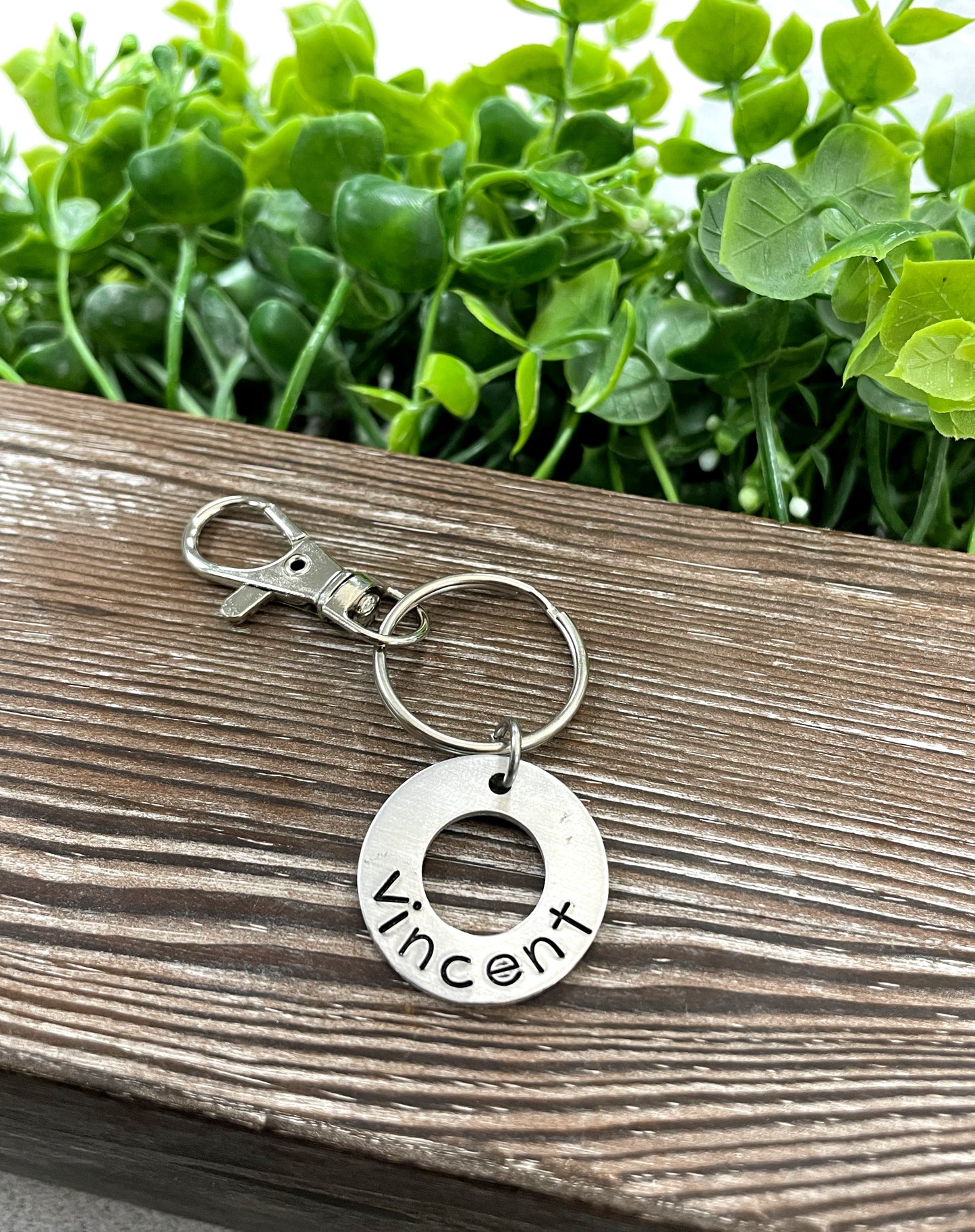 d Name Key Chain - Handmade by Marlayna