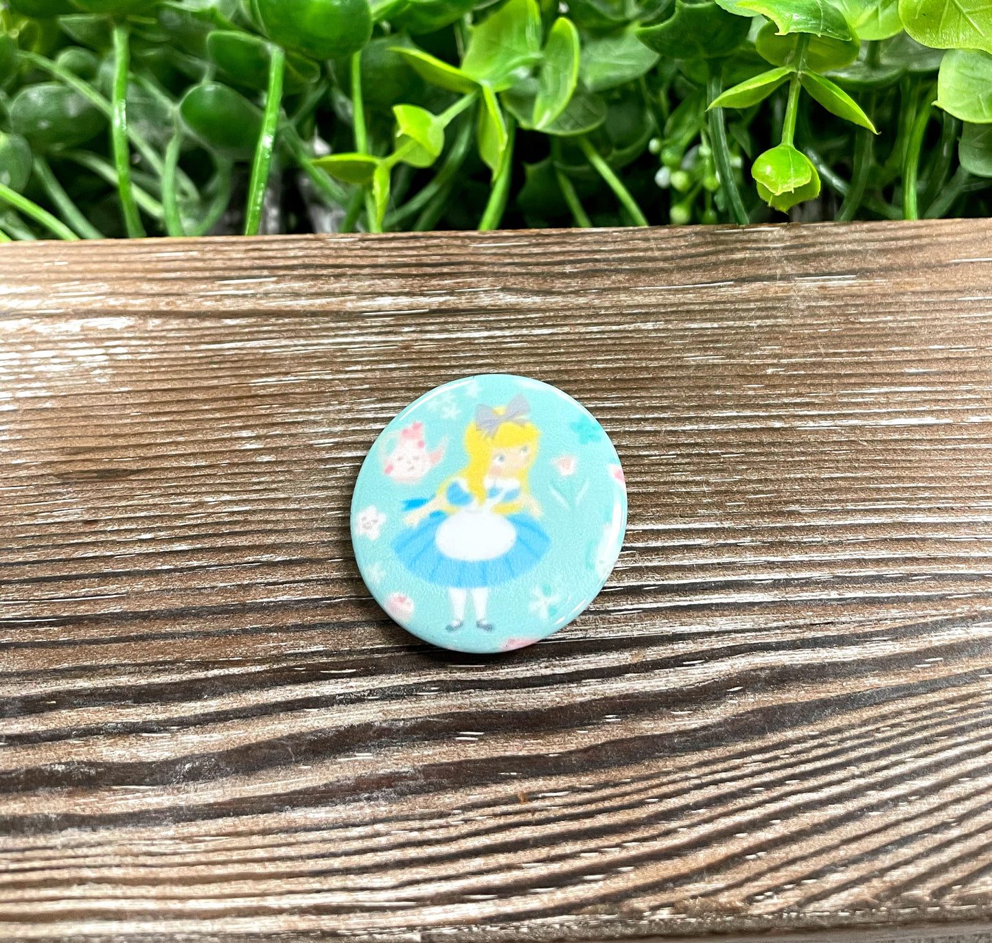 Fairy Tale Character, Graphic Art Button / Pin 1.25” - Handmade by Marlayna