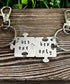 His One, Her Only Puzzle Piece Key Chains - Handmade by Marlayna