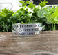 Hand Stamped Cuff Bracelet Crazy Cat Lady - Can be d - Handmade by Marlayna