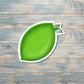 Green Lime, Die Cut Sticker, Graphic Art Vinyl, , Boho Fun |Sticker or Magnet