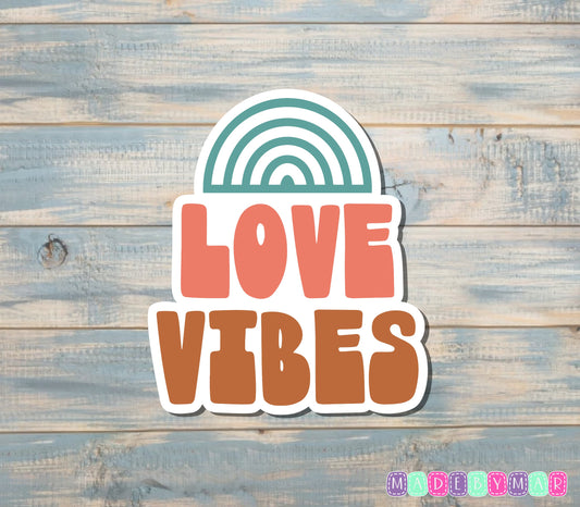 Love Vibes Sticker |Sticker or Magnet