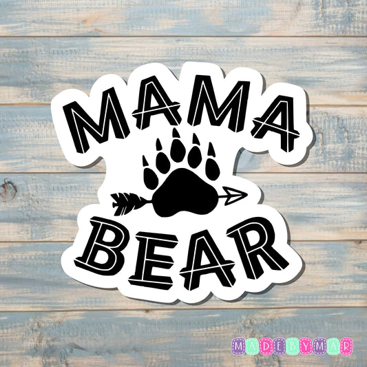 Mama Bear |Sticker or Magnet | Mother's Day