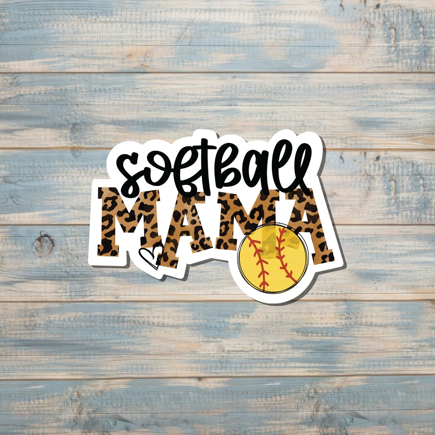 Softball Mama |Sticker or Magnet | Mother's Day