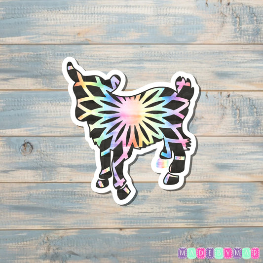 Goat Mandala Sticker |Sticker or Magnet