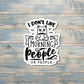 I Don't Like Morning People or People, Die Cut Vinyl Sticker, Boho Fun, Water Resistant, Snarky Sarcasm Witty Quote, Funny Saying |Sticker or Magnet