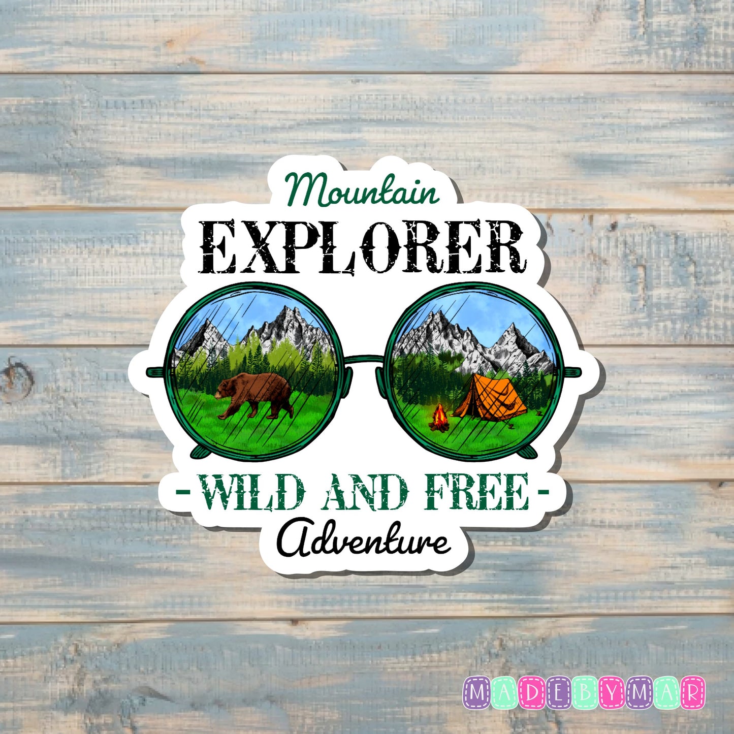 Mountain Explorer |Sticker or Magnet