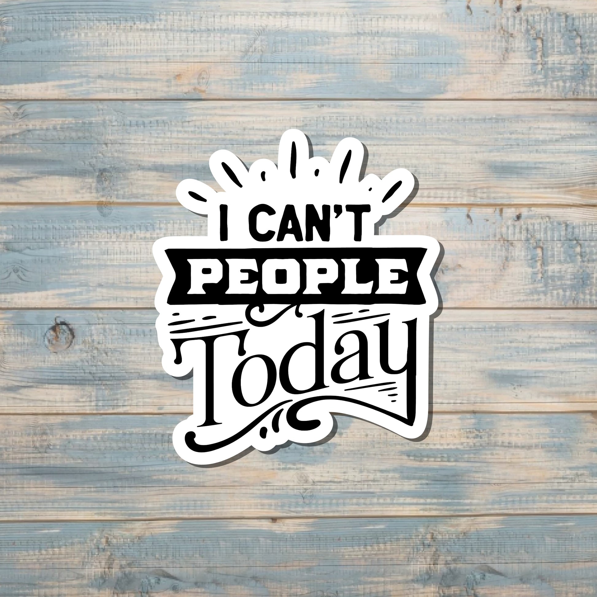 People Are People Magnetic Sticker