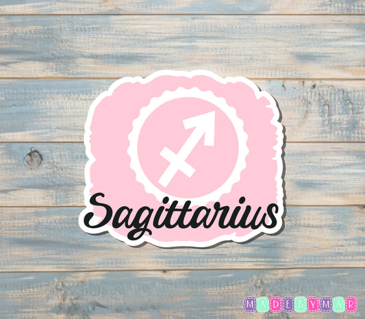 Sagittarius Zodiac Sign Sticker |Sticker or Magnet